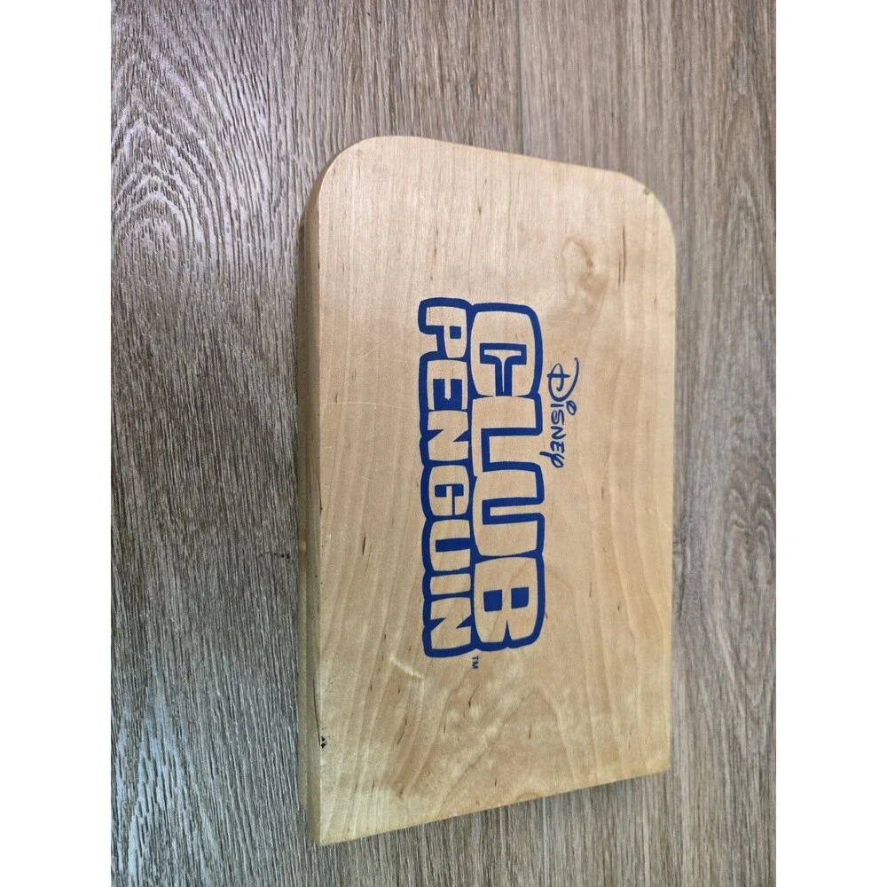 Disney Club Penguin Mancala Wooden Board Game by Cardinal (Missing 1) Y2k
